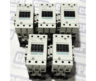 Siemens SIRIUS 3RT1044-1FB46 Contactor, 30 kW, 65A, 24V DC with 3RH1921 Aux Contacts