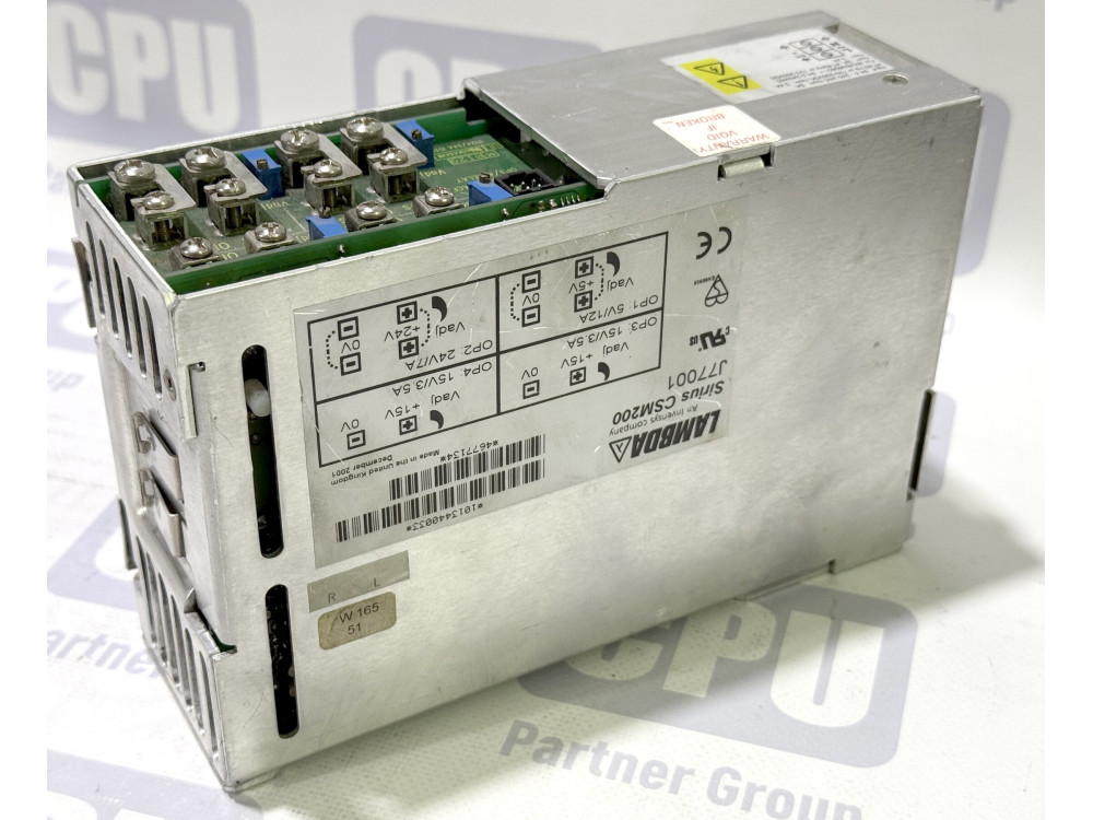 Lambda Sirius CSM200 J77001 Modular Power Supply (Siemens 4677134) Sirius CSM200 | Lambda - Image 1