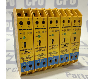 Intrinsically Safe Barrier Turck MK1-22UP-Ex0 24VDC/K07 Intrinsically Safe Barrier Turck MK1-22UP-Ex0 24VDC/K07