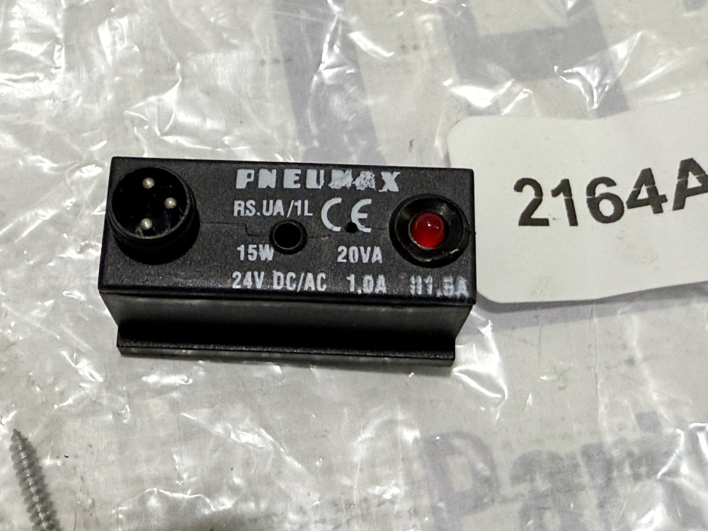 Pneumax RS.UA/1L Magnetic Sensor Reed Switch 24V DC/AC 1.0A 2164A0372 RS.UA/1L | Aventics - Image 1