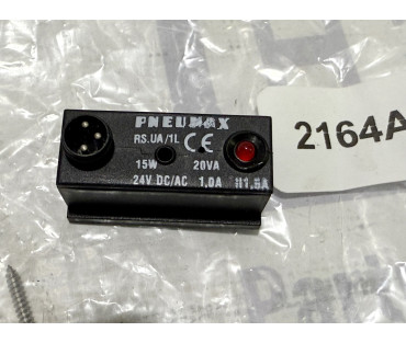 Pneumax RS.UA/1L Magnetic Sensor Reed Switch 24V DC/AC 1.0A 2164A0372 Pneumax RS.UA/1L Magnetic Sensor Reed Switch 24V DC/AC 1.0A 2164A0372