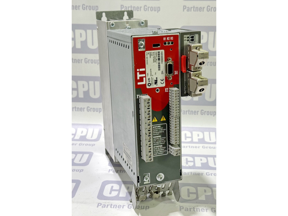 LTi Motion CDA32.006, C3.0, B0 Servo Drive 1.1kW + Lust CM-CAN1 Module CDA32.006, C3.0, B0 | LUST - Image 1