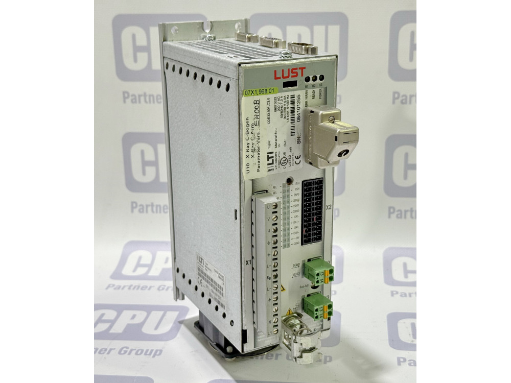 LTI Drives Lust CDE32.004,C2.0 Servo Drive Controller 0.75kW 4A | Tested & Working CDE32.004,C2.0 | LUST - Image 1