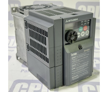 Mitsubishi Electric FR-D740-080-EC Variable Frequency Drive 3.7kW (5HP) 3-Phase 400V Mitsubishi Electric FR-D740-080-EC Variable Frequency Drive 3.7kW (5HP) 3-Phase 400V