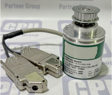 Posital Fraba OCD-C5B1B-1212-C100-CR9-105 Absolute Multiturn Encoder, CANopen Posital Fraba OCD-C5B1B-1212-C100-CR9-105 Absolute Multiturn Encoder, CANopen