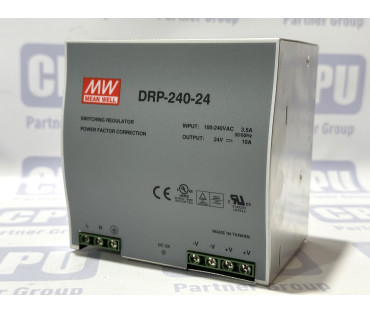 MEAN WELL DRP-240-24 DIN Rail Power Supplies, №1
