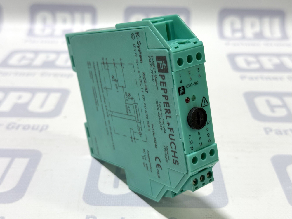 PEPPERL+FUCHS KFD2-EB2 43546 Power Feed Module KFD2-EB2 | Pepperl+Fuchs - Image 1