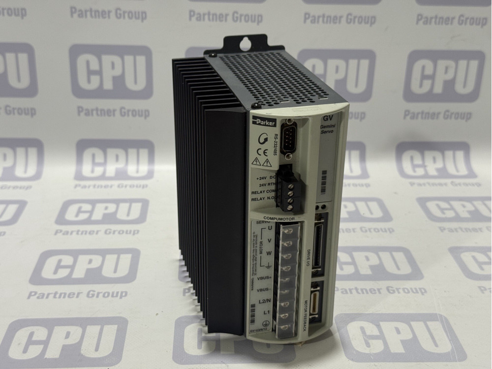 Parker GV-U6ENK-13153 Gemini GV Series AC Servo Drive GV-U6 ENK-13153 CP*GV-U6E-NK-13153 | Parker - Image 1
