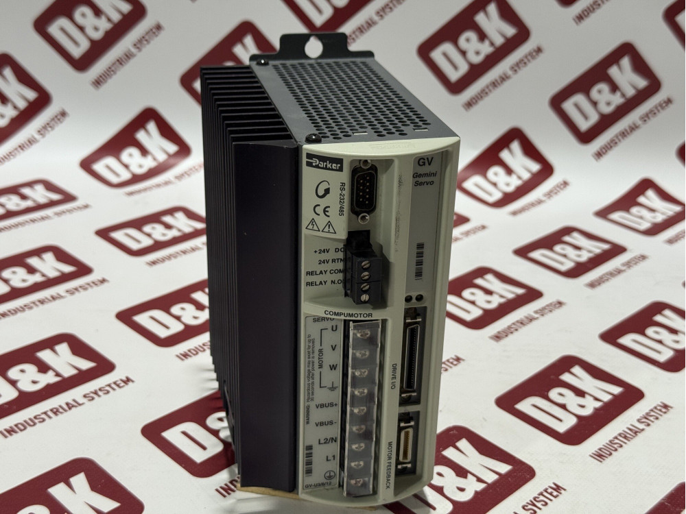 Parker CP*GV-U12ENK-13163 Gemini GV Series AC Servo Drive GV-U12 ENK-13163 GV-U12ENK-13163 | Parker - Image 1