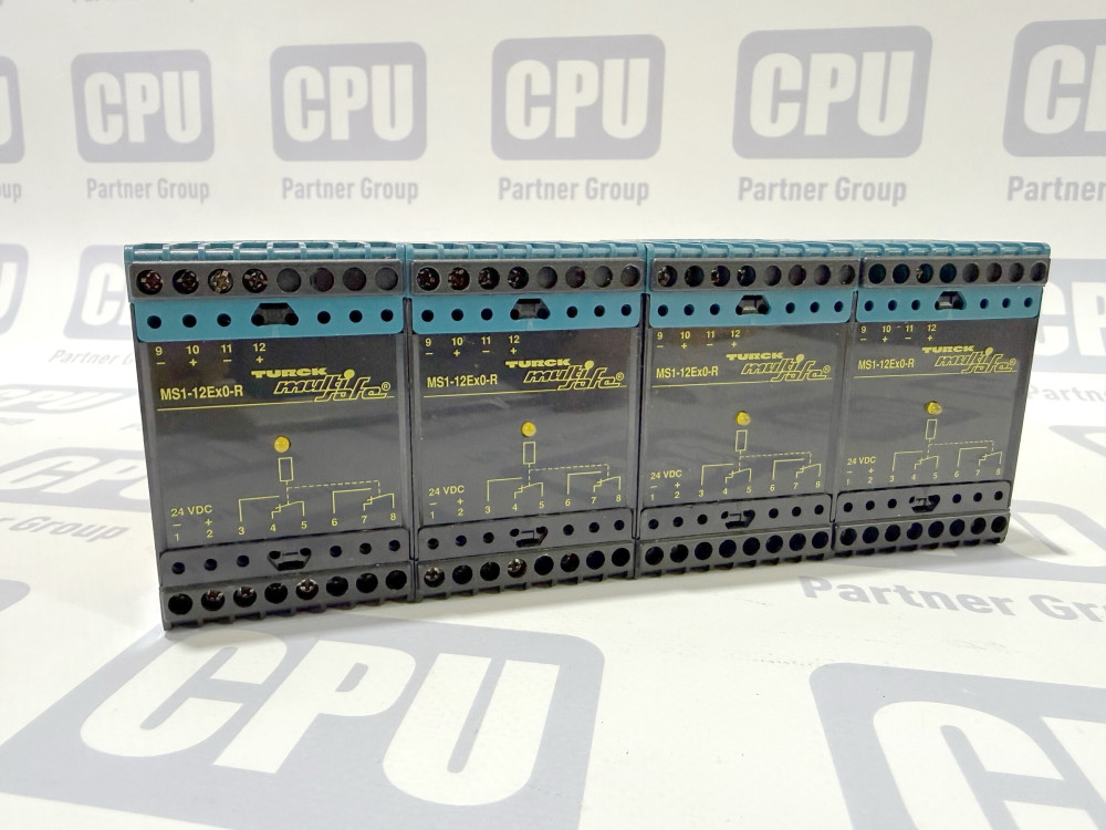 Turck MS1-12Ex0-R MultiSafe Isolating Switching Amplifier MS1-12Ex0-R | Turck - Image 1