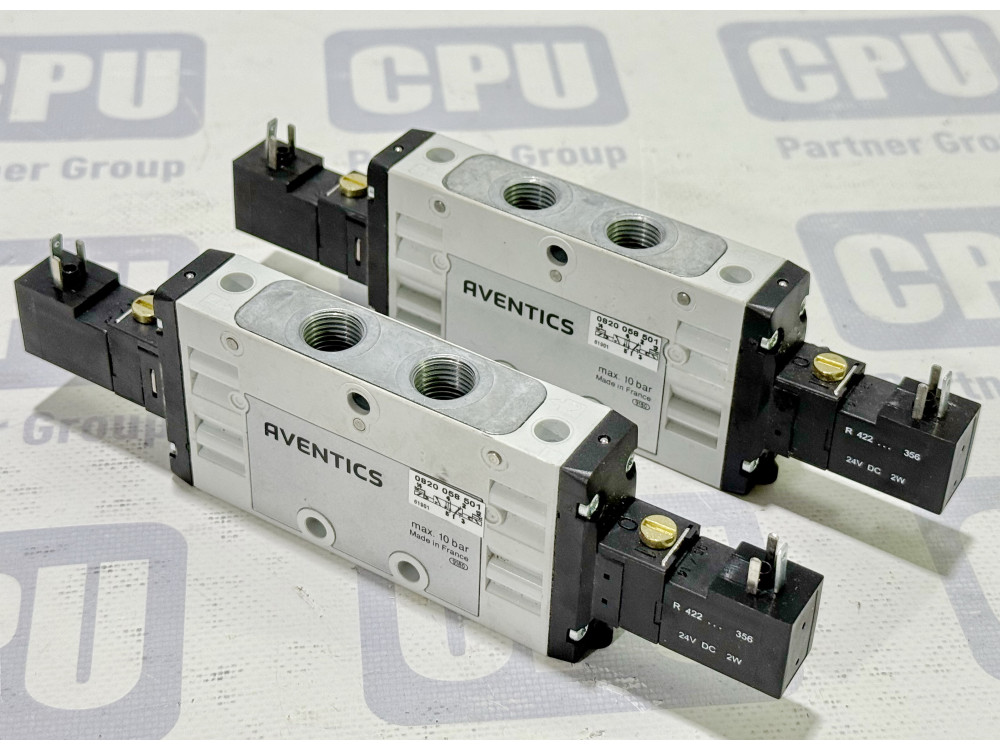 AVENTICS 0820058501 5/2-Way Directional Solenoid Valve 24V DC 0820058501 | Aventics - Image 1