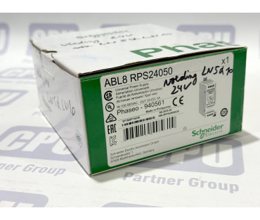 Schneider Electric Phaseo ABL8 RPS24050 Universal Power Supply 24V DC 5A 120W