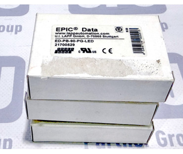 PROFIBUS Connector LAPP EPIC Data ED-PB-90-PG-LED (PN: 21700529) Bus Plug with Diagnostics PROFIBUS Connector LAPP EPIC Data ED-PB-90-PG-LED (PN: 21700529) Bus Plug with Diagnostics