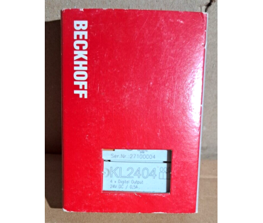 BECKHOFF KL2404 Bus Terminal 1 PCS #AD1612#