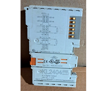 BECKHOFF KL2404 Bus Terminal 1 PCS #AD1612#