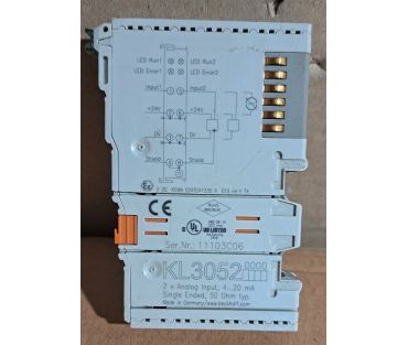 BECKHOFF KL3052 Bus Terminal 1 PCS #AD1612#