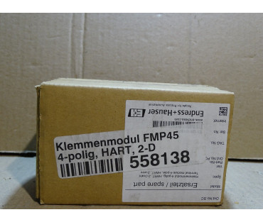 Endress+Hauser Klemmen modul FMP45 4-polig HART 2-D 558138  1PCS  #1476#