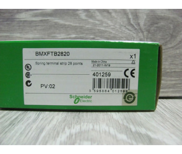 Schneider Electric BMXFTB2820 SPRING TERMINAL STRIP 28 POINTS