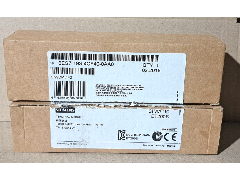 6ES7193-4CF40-0AA0 | Siemens - Image 1
