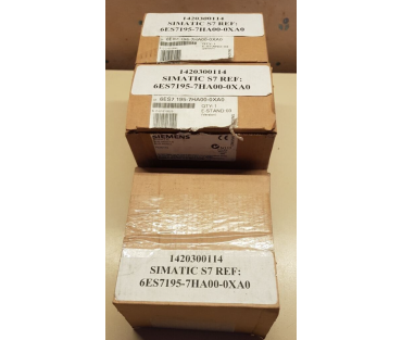 Siemens 6ES7195-7HA00-0XA0 bus module ( 1 lot 3 PCS ) #BD7809#