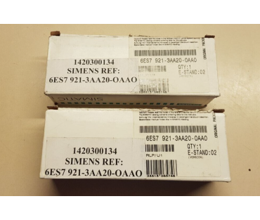 Siemens SIMATIC 6ES7921-3AA20-0AA0 Front connector module ( 1 lot ) #BD7809#