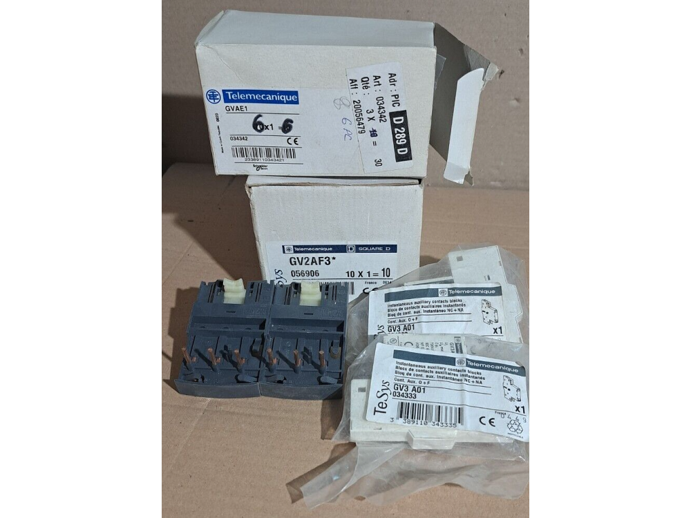 GV3A01, GV2AF3, GVAE1 | Telemecanique - Image 1