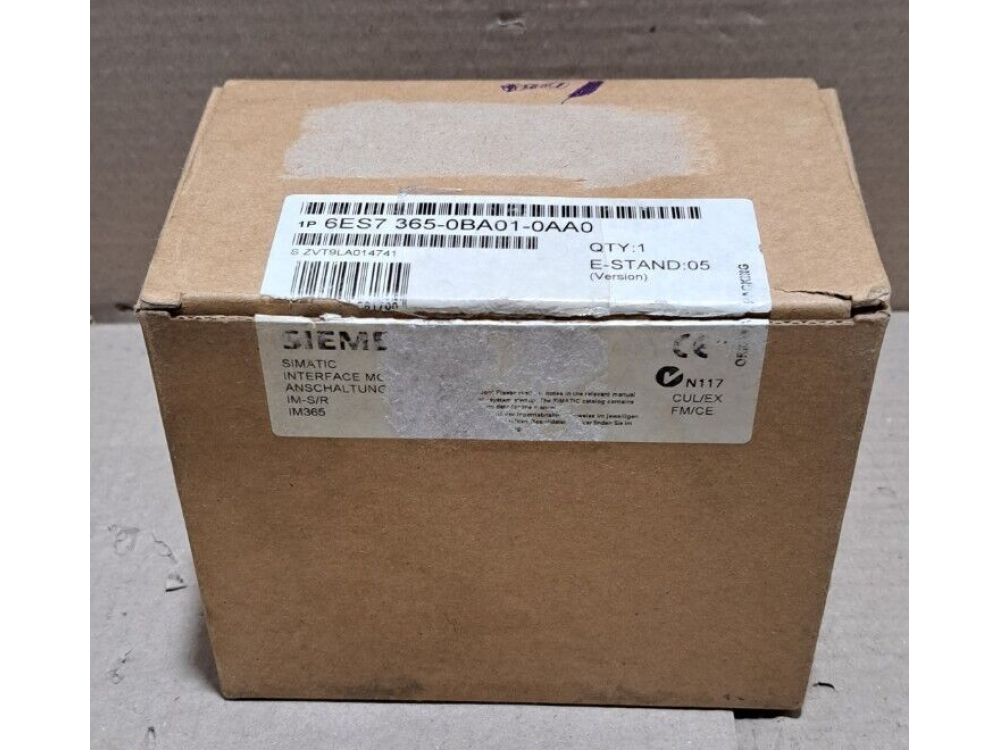 6ES7 365-0BA01-0AA0 | Siemens - Image 1