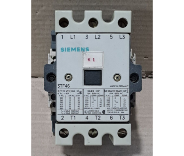 SIEMENS 3TF46 CONTACTOR 1 PCS #BD7809#