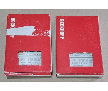 BECKHOFF EL1008 digital input terminal (1 pcs) #AD1612#