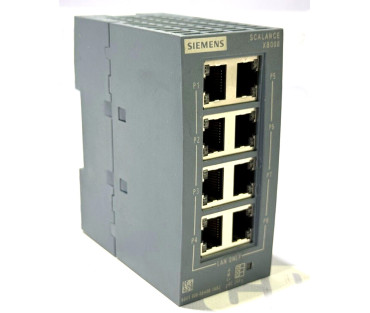 Siemens SCALANCE XB008 6GK5008-0BA00-1AB2 Ethernet Switch ( 1 PCS) #BD7809#