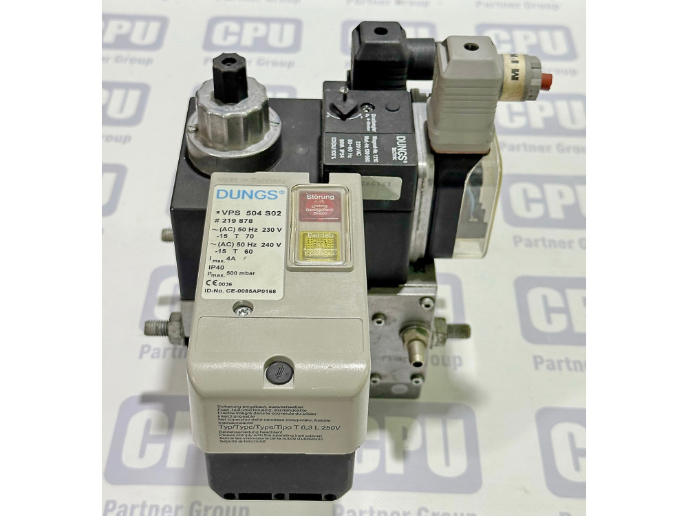 DUNGS VPS 504 S02 Valve proving system & MB-DLE 412 B01 GasMultiBloc BD/4 1 pcs MB-DLE 412 | DUNGS - Image 1