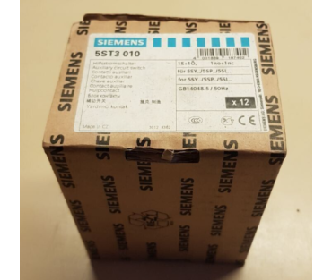 SIEMENS 5ST3010 auxiliary current switch ( 1 lot 10 pcs ) #BD7809#